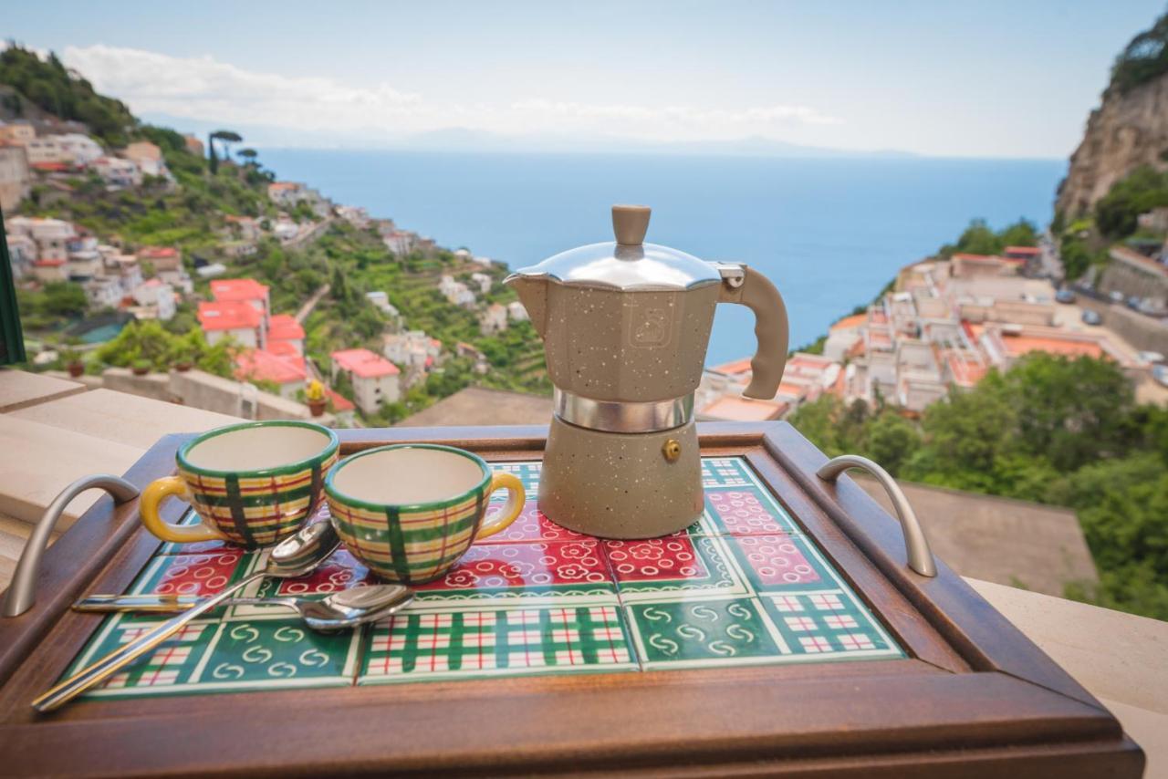 La Villa Di Enzo Casa Vacanze Con Vista Mare Amalfi Exterior foto