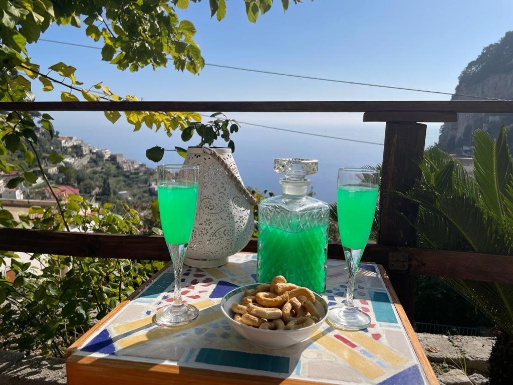 La Villa Di Enzo Casa Vacanze Con Vista Mare Amalfi Exterior foto